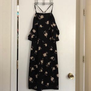 Sugarlips Black/floral dress for wedding-tags on!